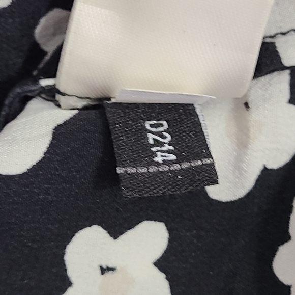 KATE SPADE Mini Faye 100% Silk Floral Print Shirt Dress Women's Size XXS - Picture 15 of 15